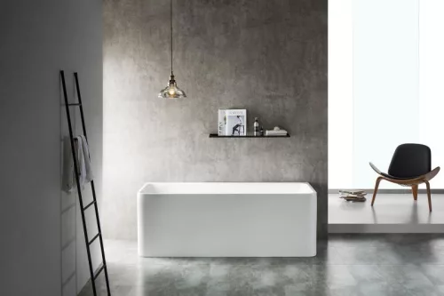 Kád, AREZZO design FLORIDA falhoz tehető térkád