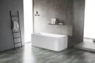 Kád, AREZZO design FLORIDA falhoz tehető térkád