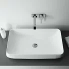 Mosdó, AREZZO design pultra ültethető mosdó AGNES 72x41