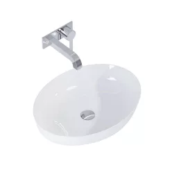 Mosdó, AREZZO design pultra ültethető mosdó RIKA 52x40