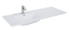 Mosdó, AREZZO design SKAPPA 120 cm-es mosdó (80+40) balos