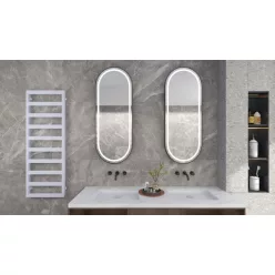   Radiátor, AREZZO design CUBE WHITE törölközőszárító radiátor