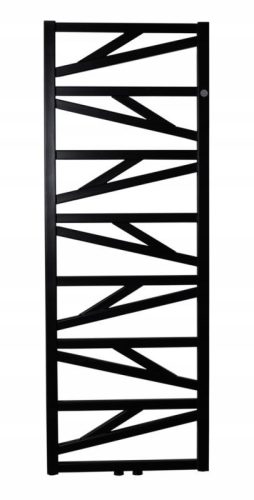 Radiátor, AREZZO design FRISCO BLACK törölközőszárító radiátor AR-FR12050B