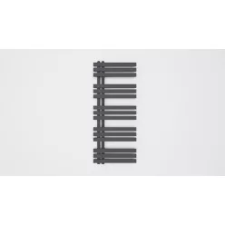   Radiátor, AREZZO design HORIZONT ANTRACIT SLIM 1200x500 törölközőszárítós radiátor AR-HS12050A