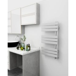   Rdiátor, AREZZO design HORIZONT WHITE 900X500 törölközőszárítós radiátor AR-HW9050