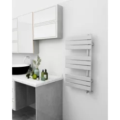   Rdiátor, AREZZO design HORIZONT WHITE 900X500 törölközőszárítós radiátor AR-HW9050
