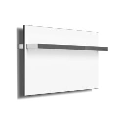   Radiátor, AREZZO design ONYX 1  WHITE MATT elektromos törölközőszárító radiátor