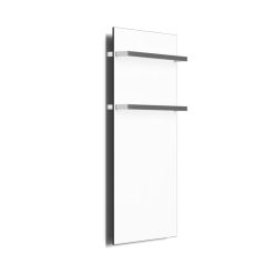   Radiátor, AREZZO design ONYX 2 WHITE  elektromos törölközőszárító radiátor