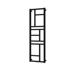   Radiátor, AREZZO design ROCKWALL BLACK törölközőszárító radiátor AR-RO11050B