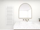 Radiátor, AREZZO design SMART WHITE 1510x550 törölközőszárítós radiátor AR-SM15055W