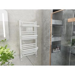   Radiátor, AREZZO design STEP WHITE 1000x500 törölközőszárító radiátor AR-SP10050W