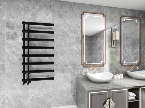 Radiátor, AREZZO design TUBE ANTRACIT 1200x600 törölközőszárítós radiátor AR-TB12060