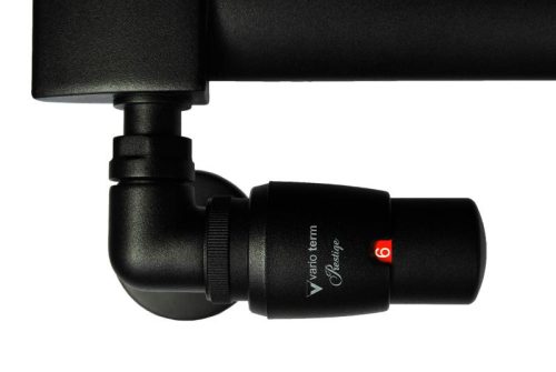 Radiátor szelep, AREZZO design CORNERPEX/VISION radiátor szelep fehér, jobb AR-CORNERPEX-W-R