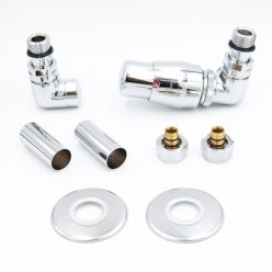   Radiátor szelep, AREZZO design CORNERPEX/VISION radiátor szelep króm, bal AR-CORNERPEX-CR-L