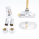 Radiátor szelep, AREZZO design SPEARPEX/UNICO radiátor szelep króm, bal AR-SPEARPEX-CR-L