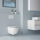 WC, AREZZO design ARIZONA Vortex Rimless függesztett wc AR-701