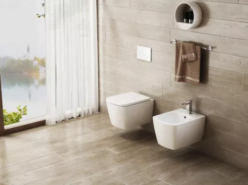 WC, AREZZO design MONTANA Rimless függesztett wc AR-500R