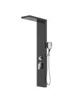 Zuhanypanel, AREZZO design COLUMBIA zuhanypanel fekete AR-9137B