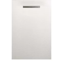   Zuhanytálca, AREZZO design SOLIDSoft zuhanytálca 140x100 cm, FEHÉR, egyenes lefolyóval (2 doboz)