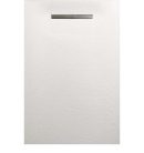 Zuhanytálca, AREZZO design SOLIDSoft zuhanytálca 140x90 cm, FEHÉR, egyenes lefolyóval (2 doboz)