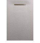 Zuhanytálca, AREZZO design SOLIDSoft zuhanytálca 160x90 cm, BETON, egyenes lefolyóval (2 doboz)