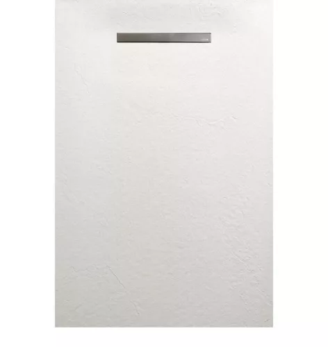 Zuhanytálca, AREZZO design SOLIDSoft zuhanytálca 160x90 cm, FEHÉR, egyenes lefolyóval (2 doboz)