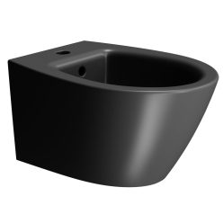   Bidé, Sapho GSI MODO fali bidé 37x52cm, matt fekete 9864126