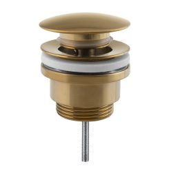   Lefolyó, Sapho click-clack mosdólefolyó, 5/4“, matt arany (CV1002GB)