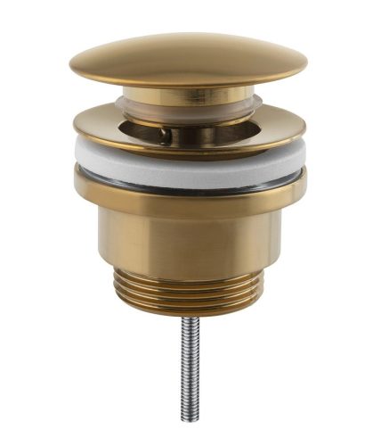 Lefolyó, Sapho click-clack mosdólefolyó, 5/4“, matt arany (CV1002GB)