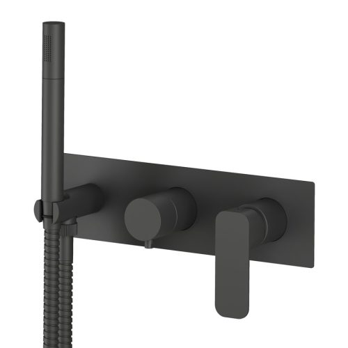 Falba süllyesztett csaptelep, Sapho SPY falba süllyesztett csaptelep PY53/15 zuhanyszettel, matt