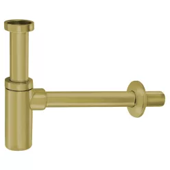   Mosdó szifon, Sapho mosdószifon, 1'1/4, 32mm, matt arany SI519