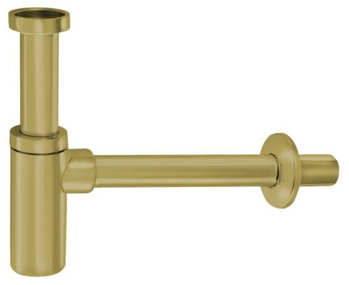 Mosdó szifon, Sapho mosdószifon, 1'1/4, 32mm, matt arany SI519