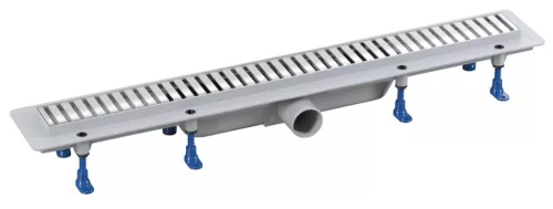 Padlóösszefolyó, Sapho BRUCKNER 700.157.2 padlóösszefolyó, inox ráccsal