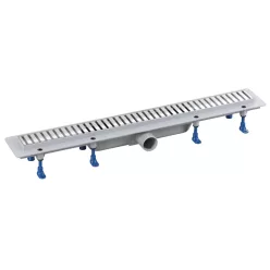   Padlóösszefolyó, Sapho BRUCKNER 700.159.2 padlóösszefolyó, inox ráccsal
