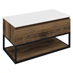   Alsó szekrény, Sapho SKARA CG006-1919 fali mosdótartó szekrény, 90x50x45cm