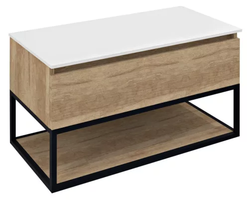 Alsó szekrény, Sapho SKARA CG006-2222 fali mosdótartó szekrény, 90x50x45cm