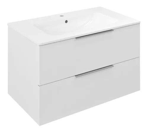 Alsó szekrény, Sapho CIRASA CR801-3030 Mosdótartó szekrény, 2 fiókkal, 79,8x52x46cm