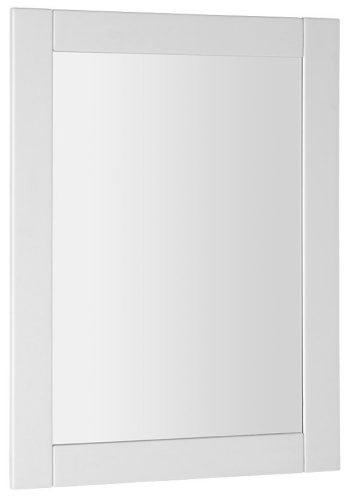 Tükör, Aqualine FAVOLO FV090 keretes tükör, 70x90cm, matt fehér