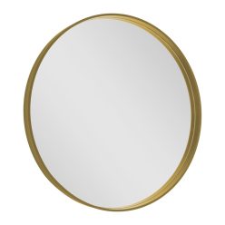   Tükör, Sapho NOTION NT700G kerek keretes tükör, átm:70cm, matt arany