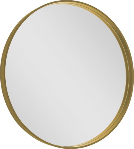Tükör, Sapho NOTION NT800G kerek keretes tükör, átm:80cm, matt arany