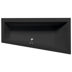   Kád, Sapho POLYSAN ANDRA R 81511.21 asszimetrikus kád, jobbos, 170x90x45cm, matt fekete