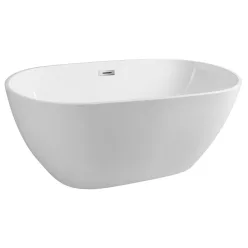   Kád, Aqualine DOURO E1850 szabadonálló kád, 150x80cm, akril