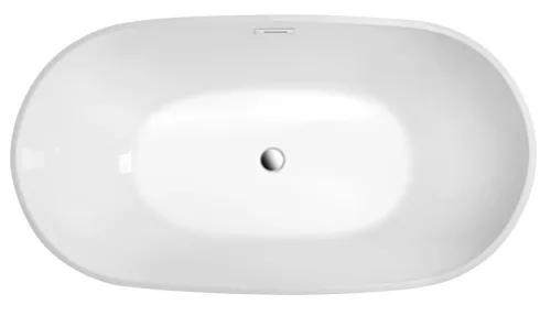Kád, Aqualine DOURO E1850 szabadonálló kád, 150x80cm, akril