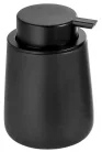 Szappanadagoló, Aqualine NERO 08136 szappanadagoló, 350 ml, fekete
