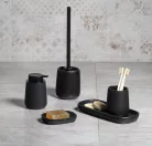 Szappantartó, Aqualine NERO szappantartó, fekete 08138