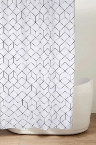 Zuhanyfüggöny, Aqualine zuhanyfüggöny, 180x200cm ZV029