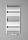 Egyenes radiátor, Sapho BRUCKNER GRUNT 600.121.4 fürdőszobai radiátor, 500x1050 mm, fehér
