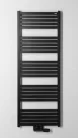 Egyenes radiátor, Sapho BRUCKNER GRUNT 600.122.6 fürdőszobai radiátor, 500x1330mm, matt fekete
