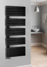 Egyenes radiátor, Aqualine MILI DC646T fürdőszobai radiátor, 600x1510mm, matt fekete