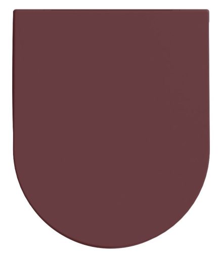WC tető, Sapho ISVEA INFINITY SLIM 40KF0543I-S WC-ülőke, soft close, gesztenyevörös
